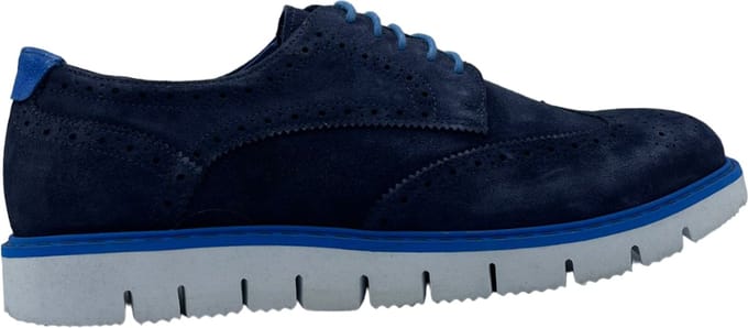 Maruti - Fender Suede - Sneakers - Navy Blauw - Mannen - Maat 45