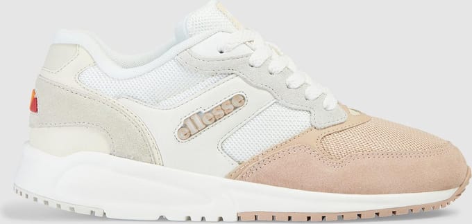 Ellesse NYC 84 Dames Sneakers - Wit/Poeder Roze - Maat 37