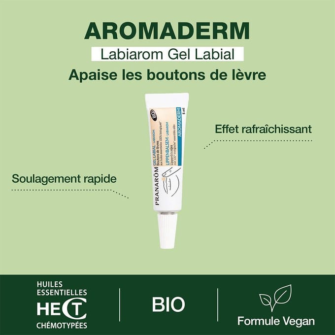 Pranarôm Aromaderm Lippenbalsem Labiarom 5 Lippenbescherming