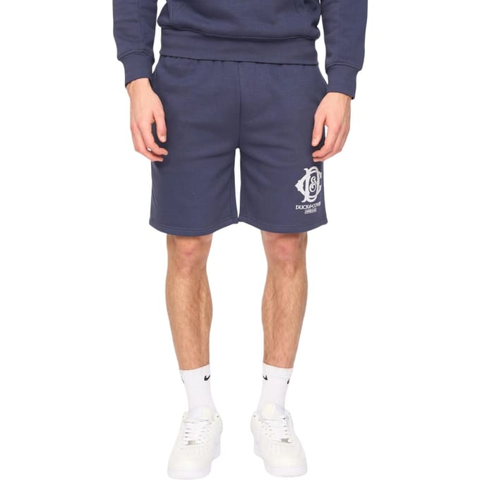 Duck and Cover Heren Randolph Shorts (Marineblauw)