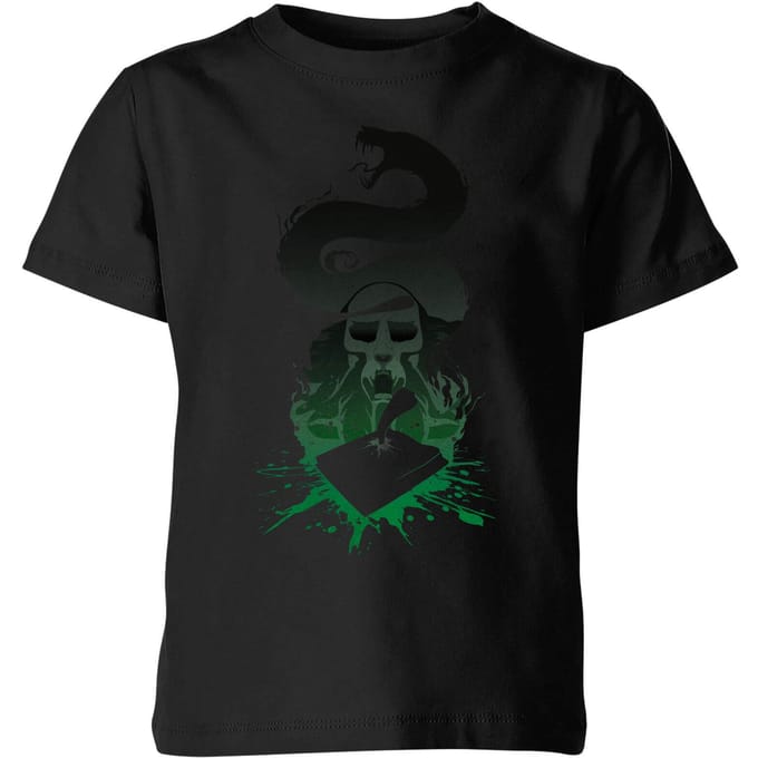Harry Potter Tom Riddle Diary kinder t-shirt - Zwart - 122/128 (7-8 jaar)