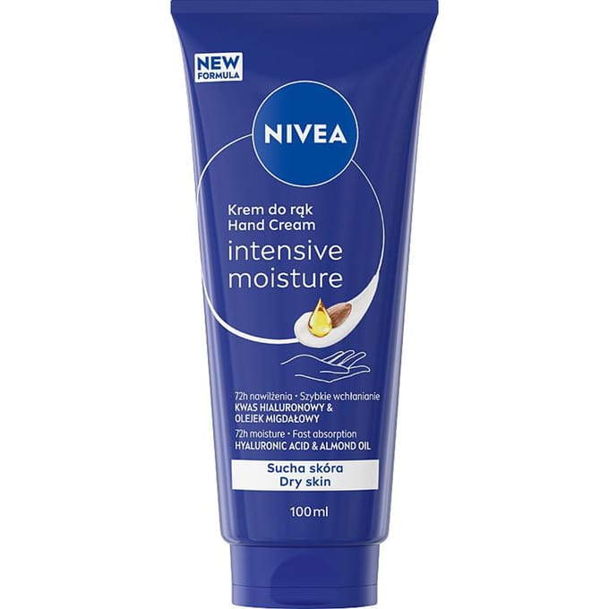 Nivea Hydratation Intense Crème Pour Les Mains Avec Huile D'Amande Et de Karité 100ml