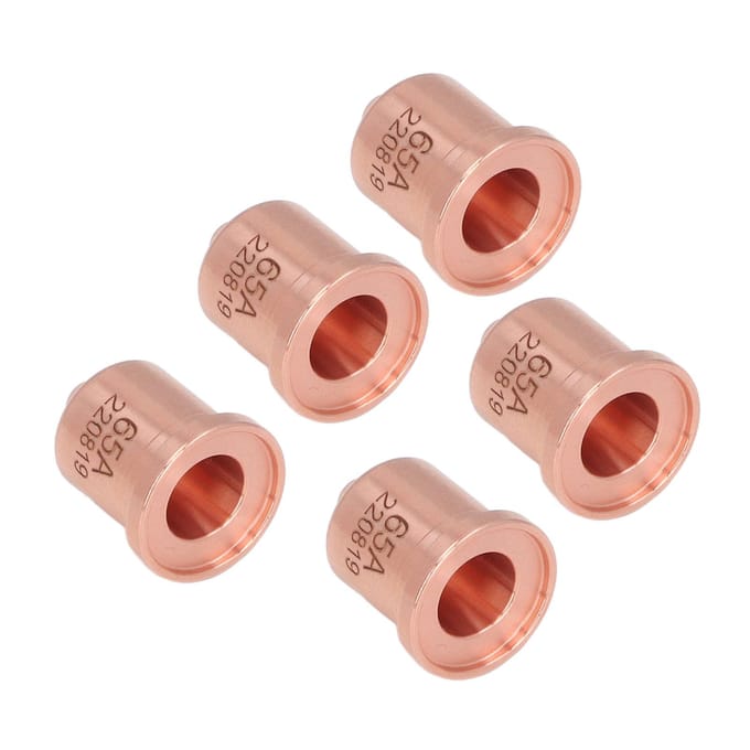 Jeu de pointes d'électrode Plasma en laiton 220819, 5 pièces, pour PMX 65 85 105 65A