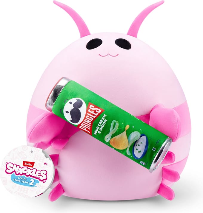 Snackles Series 2 - Garnaal Lily met Pringles - 20 cm van ZURU