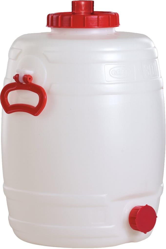 GRAF Universele Vaat 30 Liter rond van voedselveilig PE