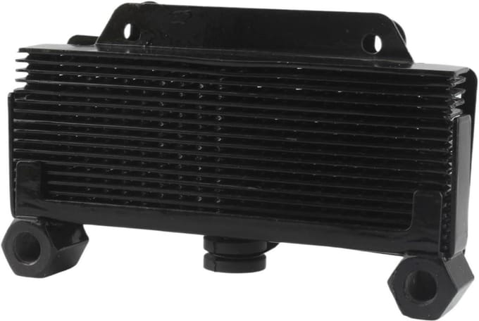 Motorolie Koeler - Olie Radiator Kit - Motor Koeling - Aluminium Constructie - 250-400cc - Zilver