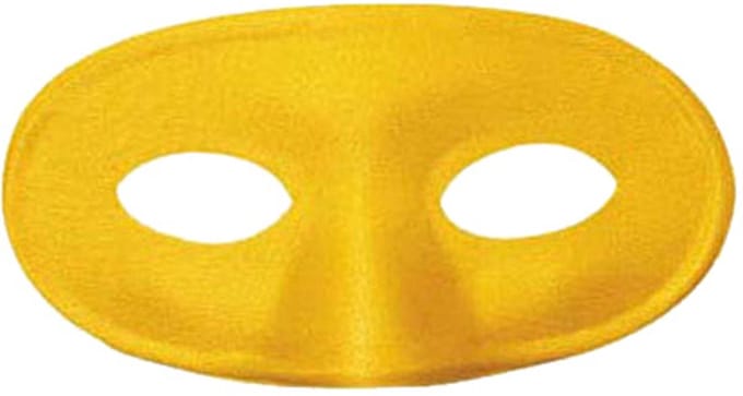 WIDMANN - Geel halfmasker voor kinderen