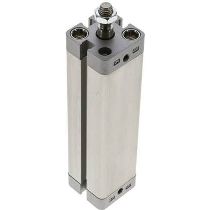 ISO 21287 Compacte Dubbelwerkende Cilinder 20-100mm - Magnetisch - Mannelijke Stang