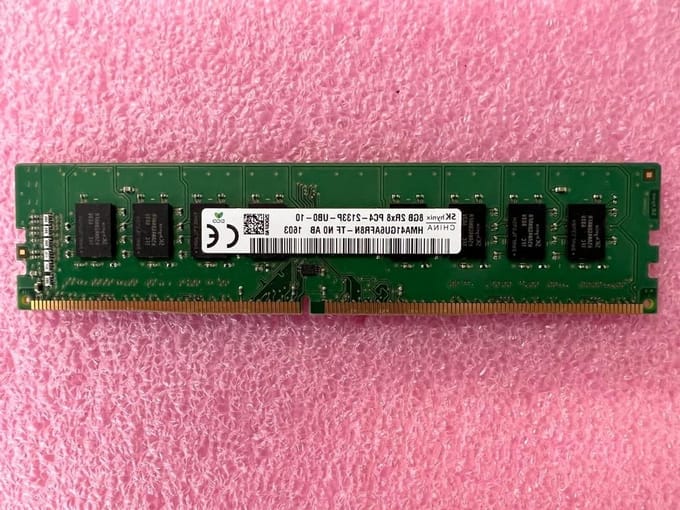 DDR4 RAM Module - Werkgeheugen DIMM - Computer Upgrade - 2133 MHz Snelheid - 8 GB - Groen