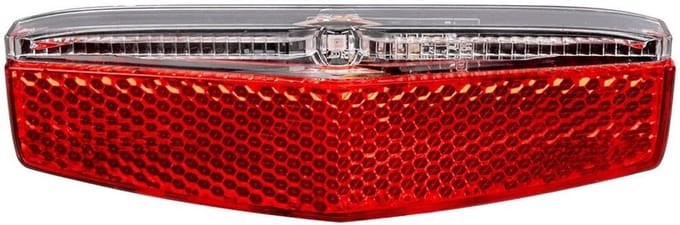 USB Accu Bagagedrager Achterlicht voor Volwassenen - Rood