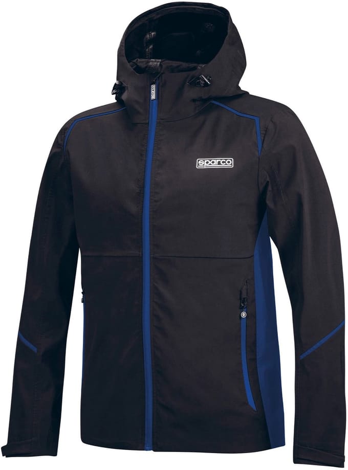 Sparco Shell Jas Waterproof Jas - Zwart — XL
