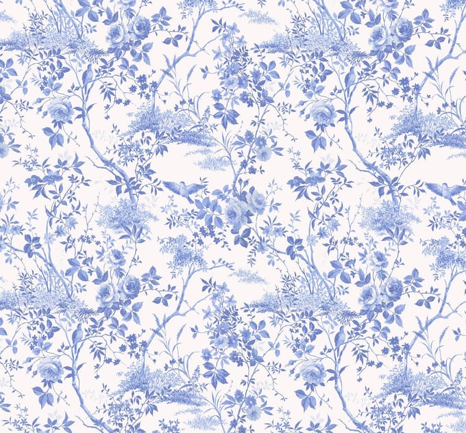 Fotobehang - Charming Bloom 300x280cm - Vliesbehang
