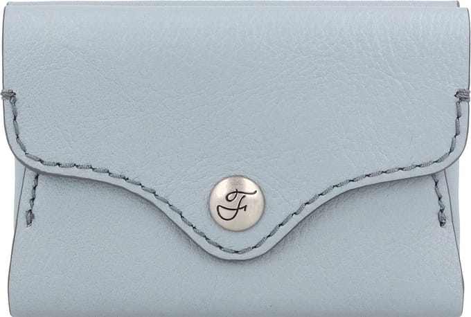 FOSSIL Kaarthoes Heritage Card Case Smokey Blue Lichtblauw