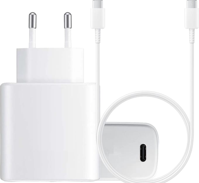 45W USB C Lader met USB C Kabel 3 meter - Voor A9, A9 Plus, A8, A8 Plus, S9, S9 Plus - Tablet Snellader USB-C