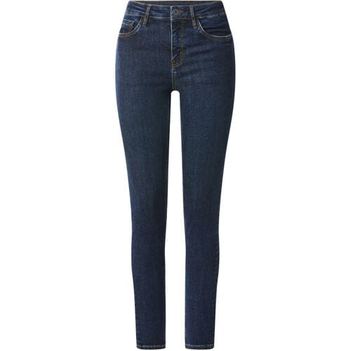 ESMARA Dames push-up-jeans - Skinny fit (Donkerblauw, 36)