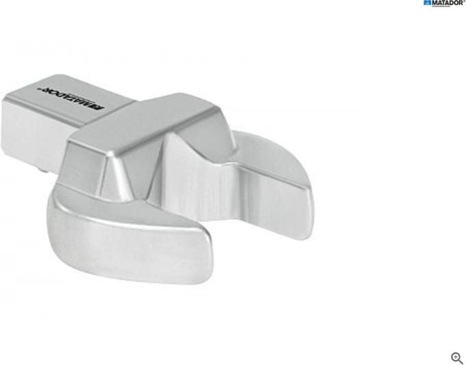 Matador - Insteeksleutel met pinlock - Verchroomd mat - 14x18-38mm