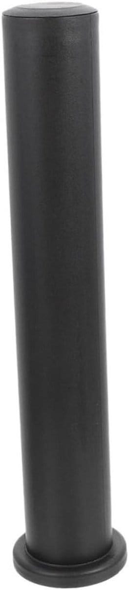 Halterstang Eindkap - Hulsadapter Gewichtheffen - Kracht Training - Flexibele Compatibiliteit - 20 x 6 x 0.1 cm - Zwart