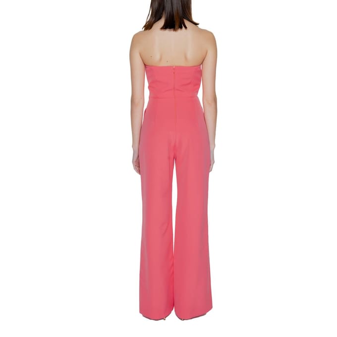 Silence Oranje Polyester Jumpsuit