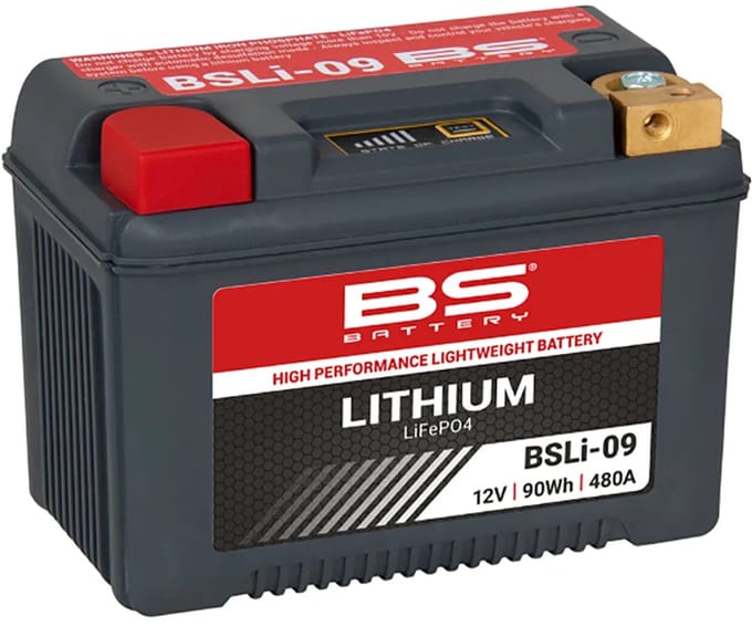 Motorfiets accu BS Battery Lithium-Ion BSLI-09