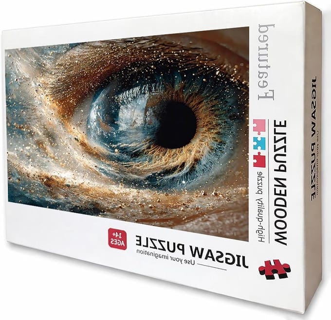Abstracte Puzzel - Legpuzzel Volwassenen - Ontspanning Thuis - Houten Onderdelen - 5000 Stukjes - Abstract