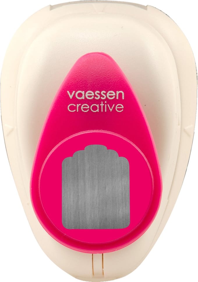 Vaessen Creative Pons - Figuurpons - Label - 1 x 1,5 cm