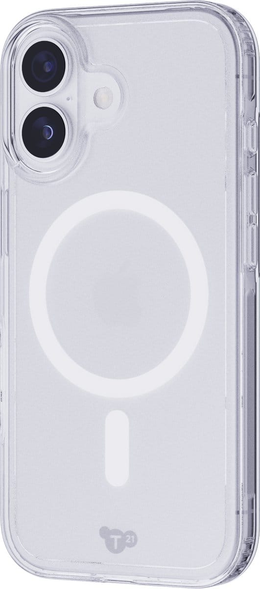 Tech21 Evo Clear - Telefoonhoesje iPhone 17 - Schokbestendig - MagSafe - 3,6 meter valbestendig