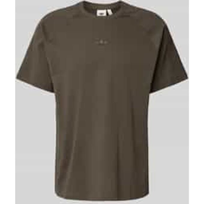 T-shirt met labelstitching
