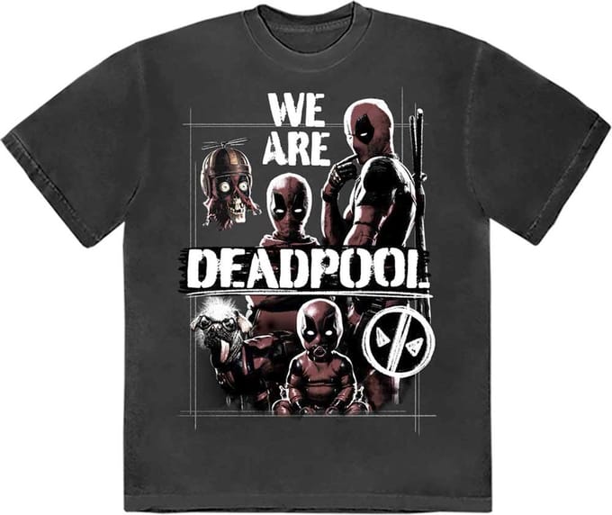 Marvel Deadpool - We Are Deadpool Heren T-shirt - XL - Zwart