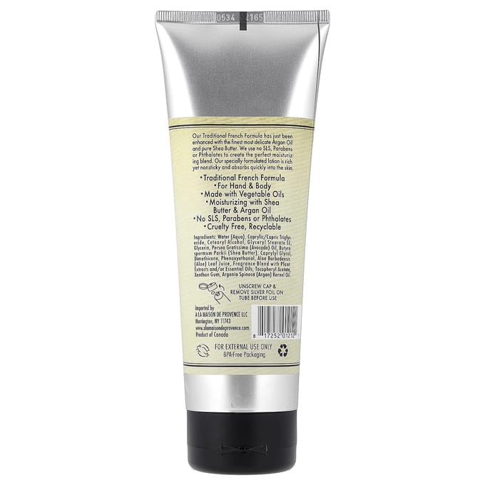 A La Maison de Provence, Hand- en Bodylotion, Lavendel Aloë, 240ml (8 fl oz) beige