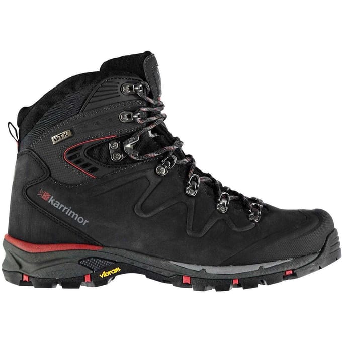 Karrimor Heren Cheetah Leer Wandelschoenen (Houtskool)