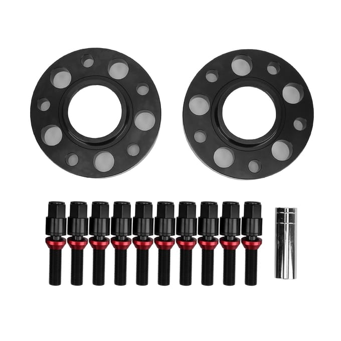 Auto Naaf Centrisch Wielafstandhouders Kit Onderhoud Modificatie Vervanging voor 1 Serie F20 F21 2014-2019 Zwart zwart