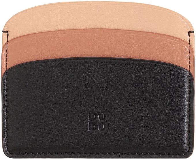 DuDu Boracay Kredietkaart etui Leer 10 cm - 4 Sleuven - blush rose