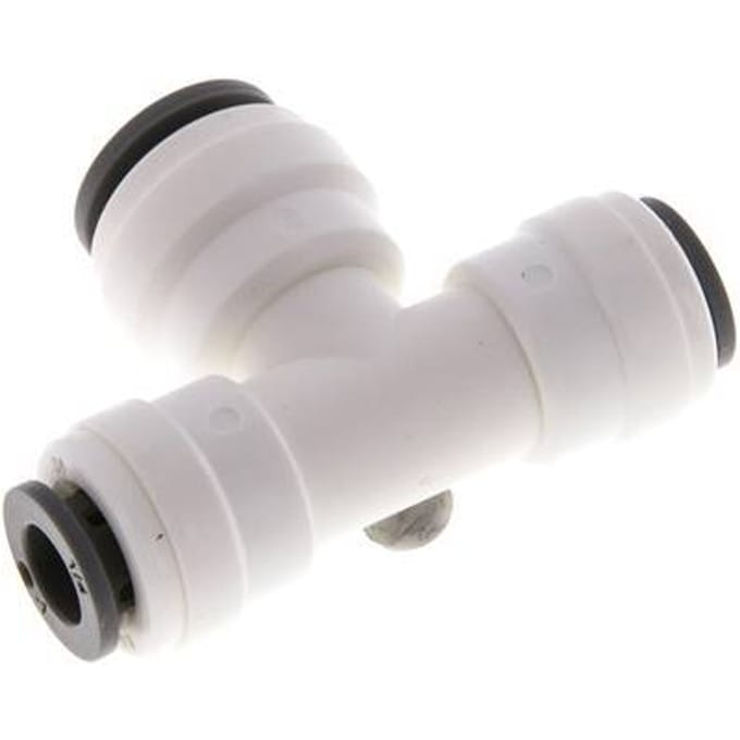 1/4'' x 5/16'' T-koppeling POM Insteekfitting FDA EPDM [2 Stuks]