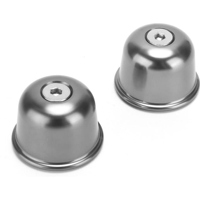 Motorfiets Stuur Eindkap CNC Aluminium Legering Vervanging voor Triumph Street gray