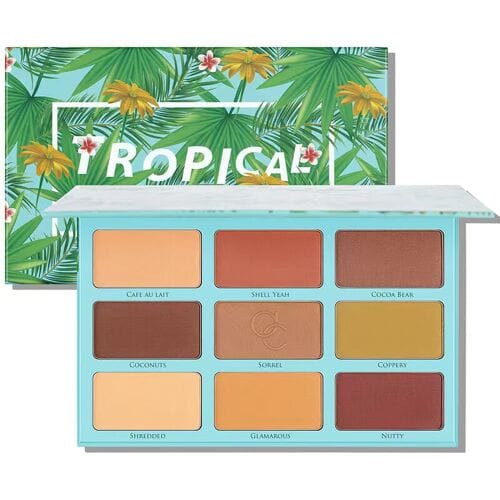 docolor Tropical 9-kleuren contourpalet