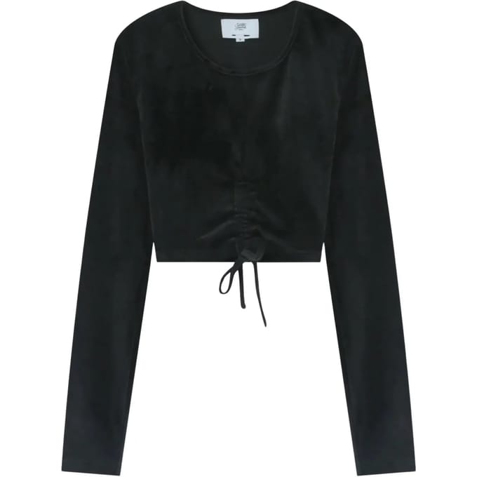 Vrouwen crop top T-shirt Sixth June Cordon Details