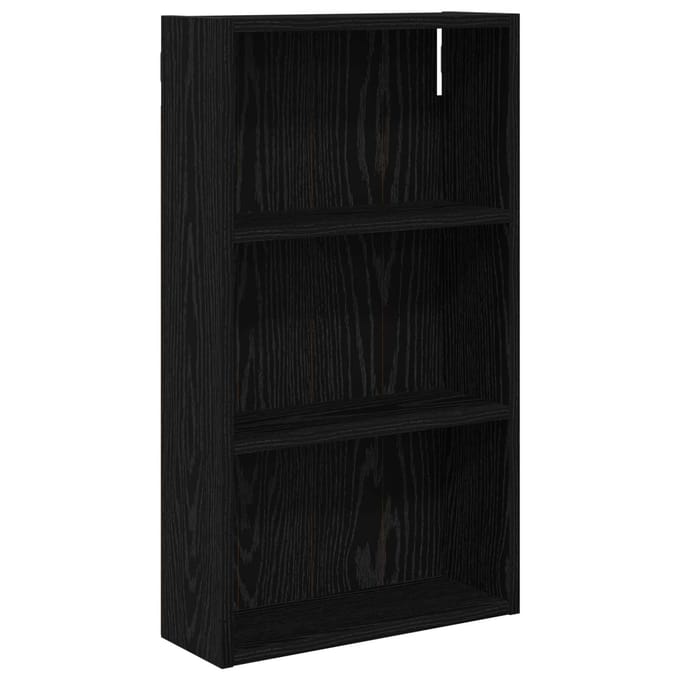 vidaXL - Badkamer - wandkast - Zwart - eiken - 40 - x - 14 - x - 70 - cm