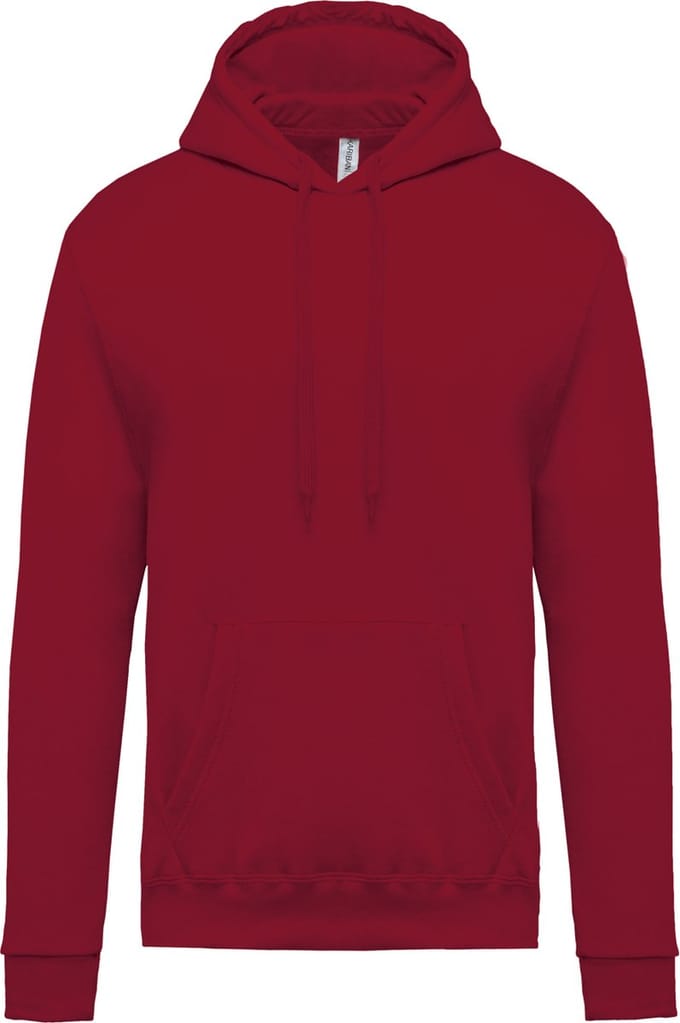 Kariban Herensweater met capuchon K476 - Cherry Red - M