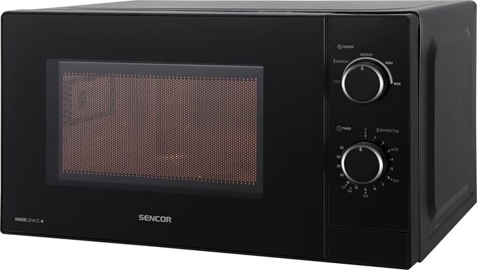 Compacte Magnetron 20L - 700W - 5 Vermogensniveaus - Ontdooifunctie - Zwart