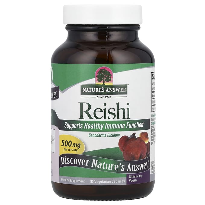Nature's Answer, Reishi, 500 mg, 90 vegetarische capsules