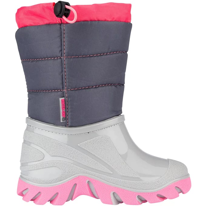 Winter-grip Snowboots - Kinderen - Grijs/Roze - Maat 24/25