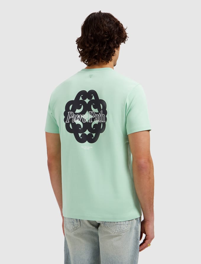 Pure Path T-shirt Bold Emblem Mint (26010107 - 14)