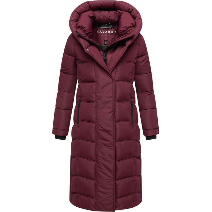 Navahoo dames gewatteerde mantel Engelsfeder XIV – warm, stijlvol & praktisch