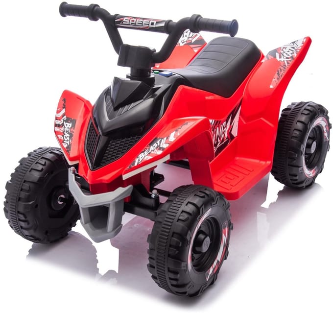 Thunder elektrische kinder quad 6V Rood