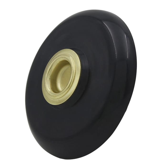 Cello Eindpin Stop Stopper Houder Ankerbeschermer Antislip met metalen oog beige