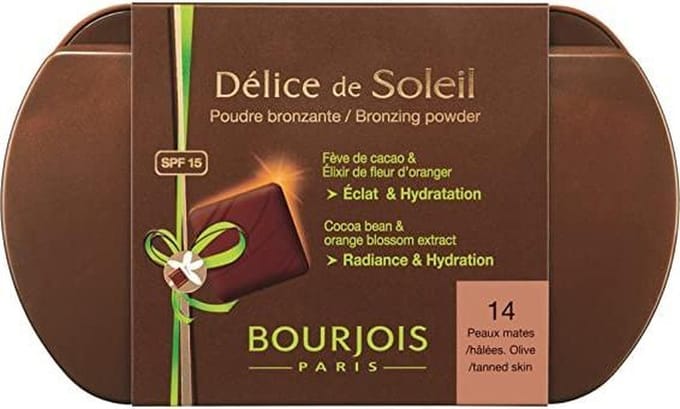 Bourjois Délice de Soleil Bronzing Powder SPF 15 - 14 Olive/Tanned Skin - 8 g - bronzer