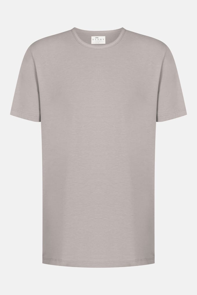 Crew Neck Shirt Serie Maglia Singola Fumare