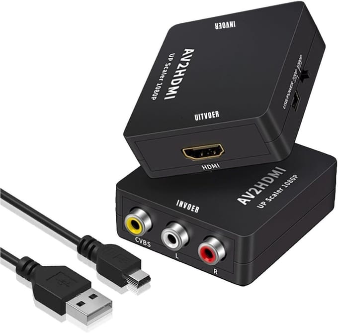 Zyrex® Internet Splitter - Netwerk Spiltter - Internetkabel - Zwart - 16cm x 11cm x 3cm