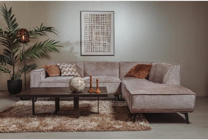 Tower Living Leeds 2 5-AL + Ottoman R - Touch 04 Taupe