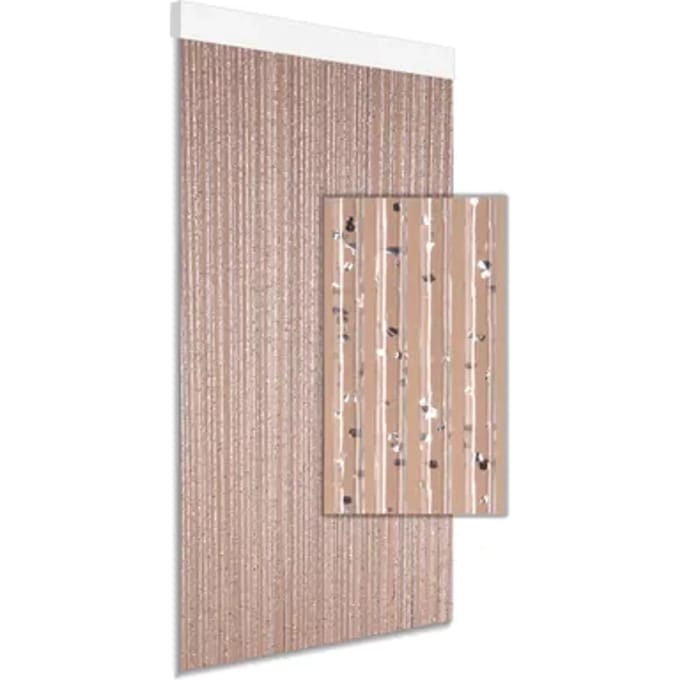Degor Deurgordijn/vliegengordijn Calisto Zilver 100x230cm